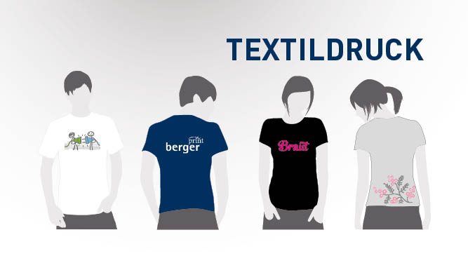 Bergerprint, Textildruck, Textilien, Tshirt, Polo